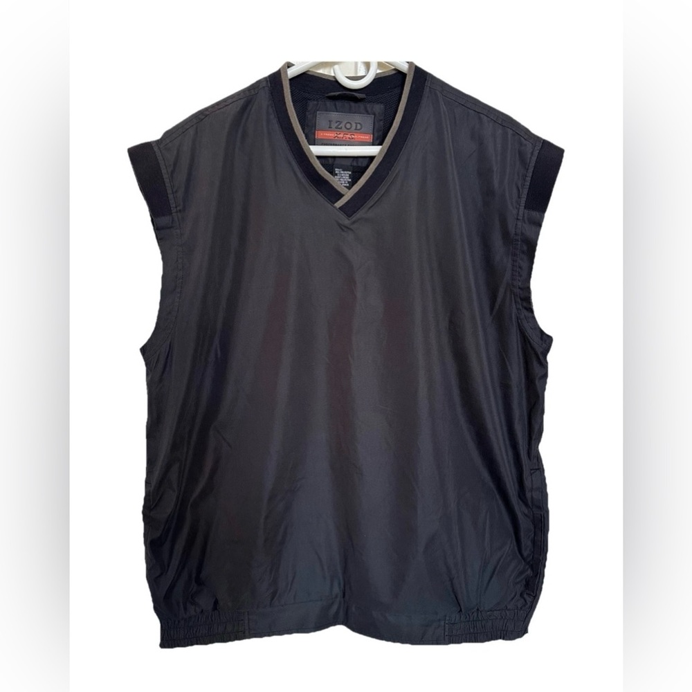 Izod Xtreme Function Golfwear Black Vest-Men’s L-Golf Outdoors Gorpcore Utility